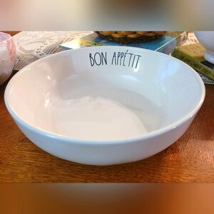 Rae Dunn Bon Appétit White Bowl